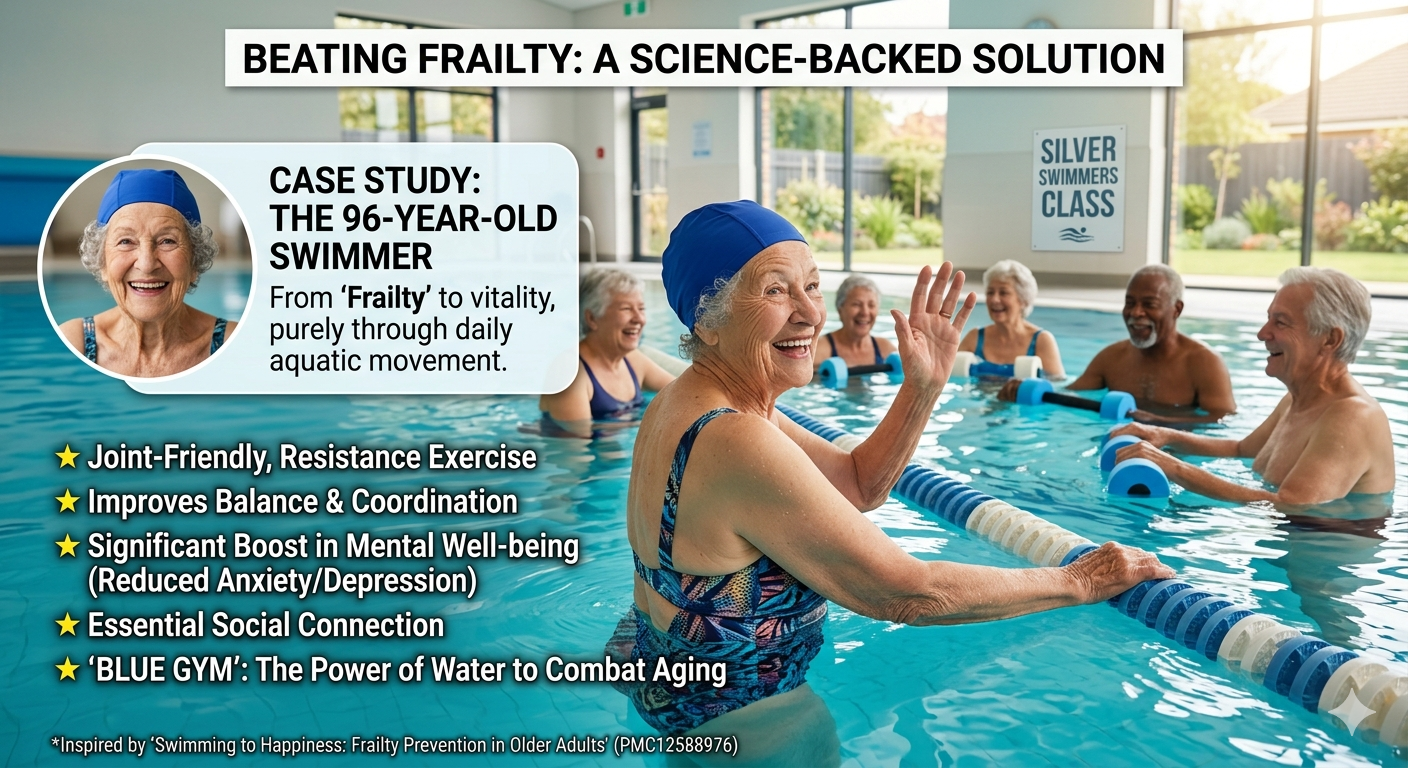 Swimming to Happiness: The Ultimate Secret to Beating Frailty as We Age