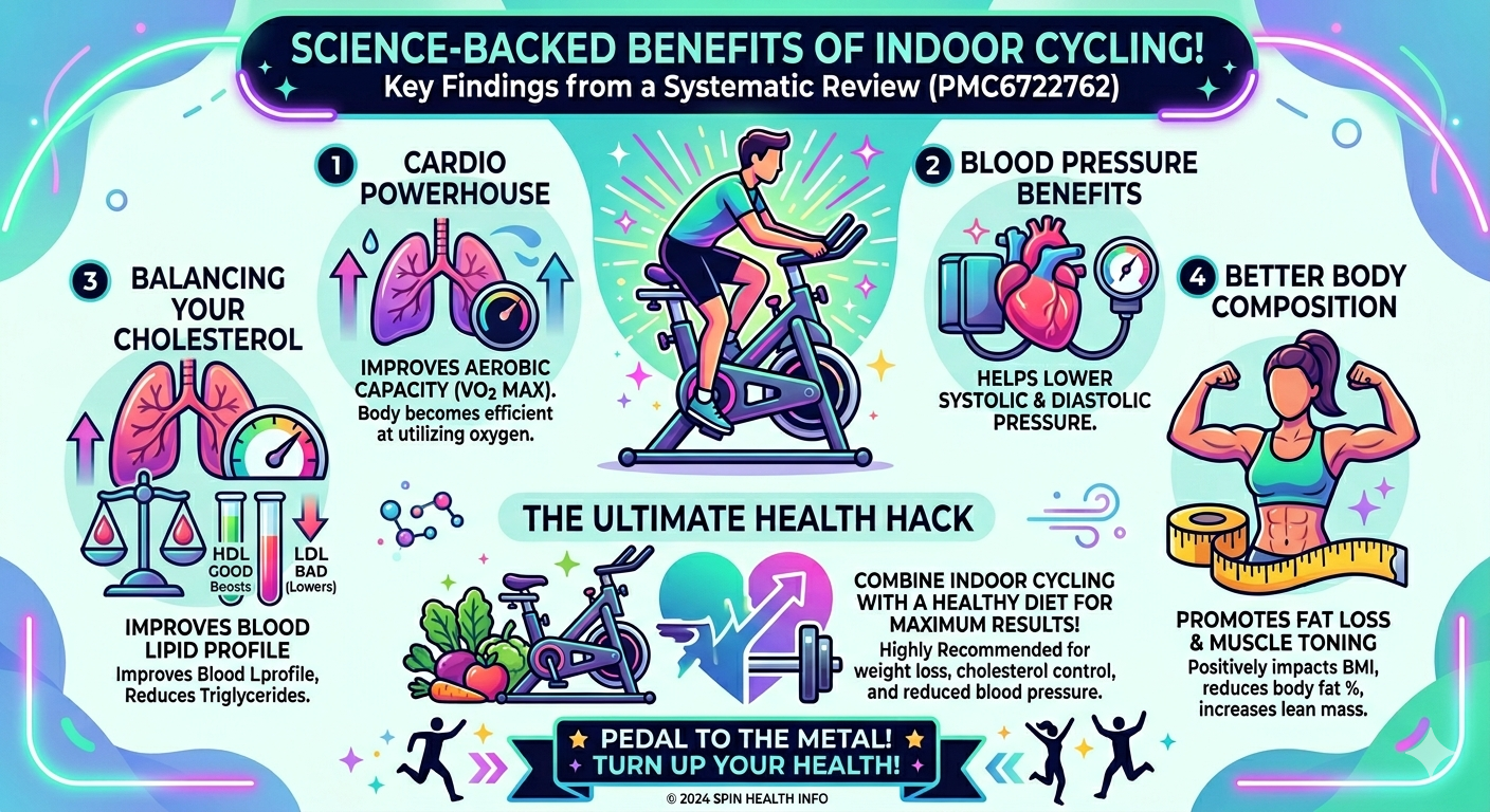 Pedal to the Metal: The Science-Backed Health Benefits of Indoor Cycling
