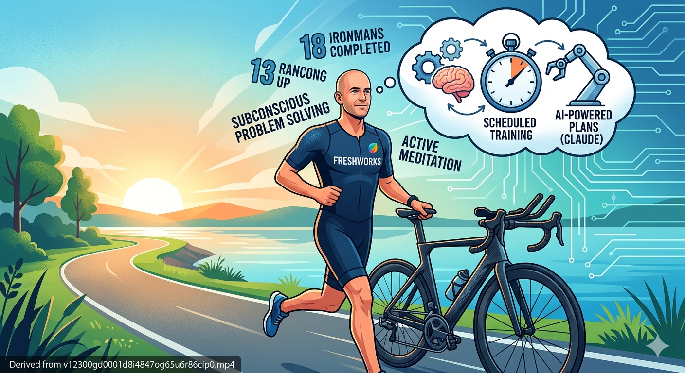 The CEO’s Secret to Balance: Ironmans, AI, and Subconscious Problem Solving