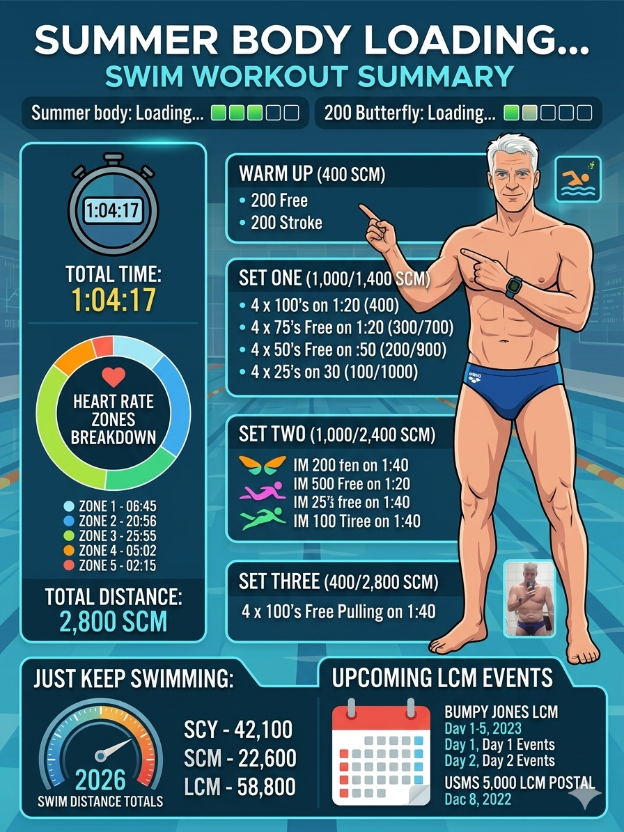 Joel’s Horrible No Good Swim Workout&nbsp;