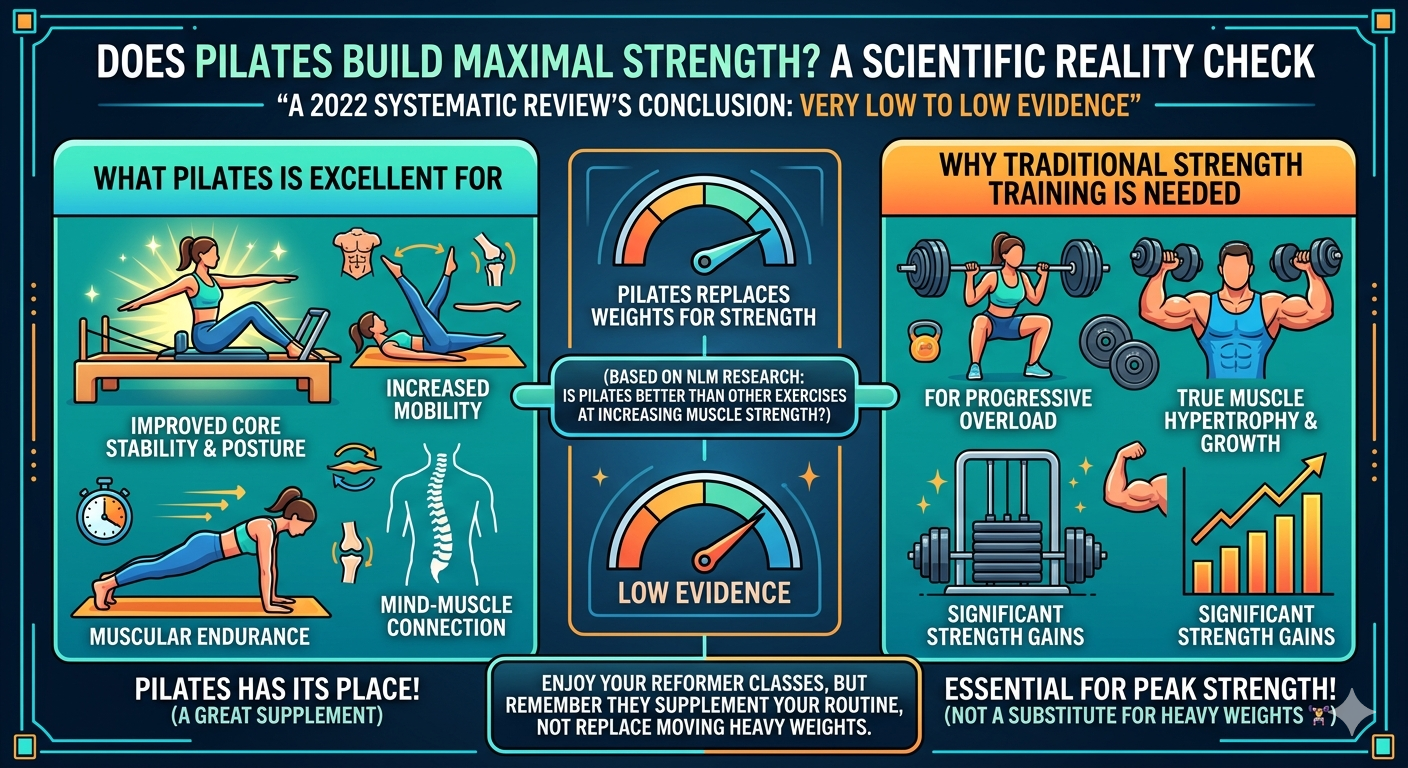 Is Pilates Strength Training? Spoiler Alert – No.