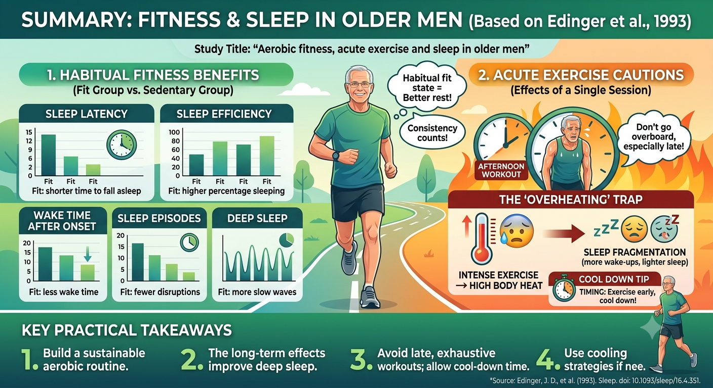 Can Fitness Help You Sleep Better as You Age? (And the Trap You Want to Avoid)