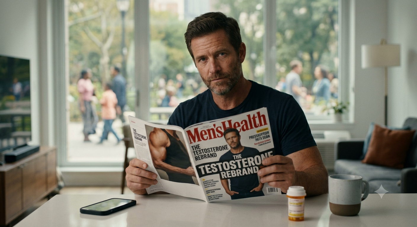 The Great Testosterone Rebrand: How TRT Went Mainstream