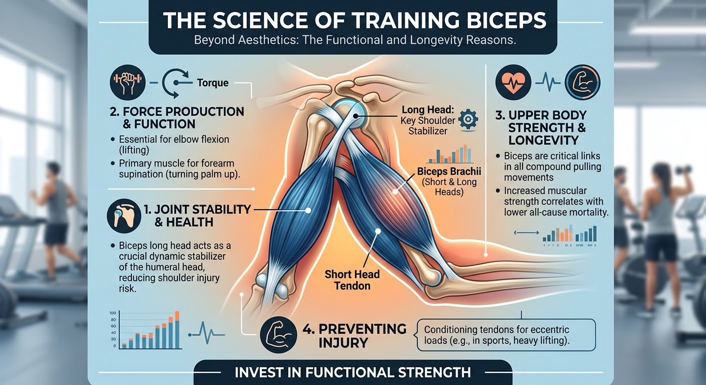 The Onion Joked, but Science Agrees: Why Your Biceps Actually Matter
