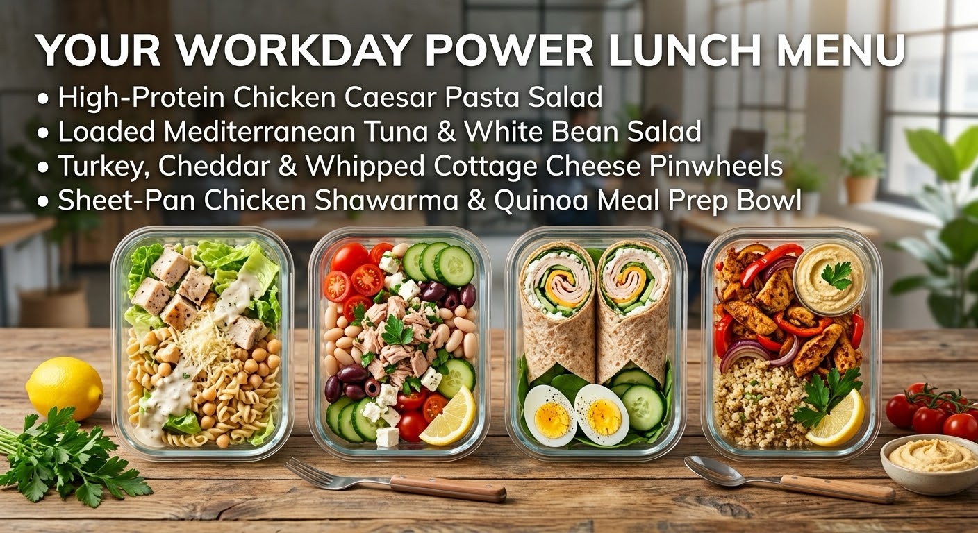 Power Your Workday: Delicious, Packable High-Protein Lunches You Can Make Ahead