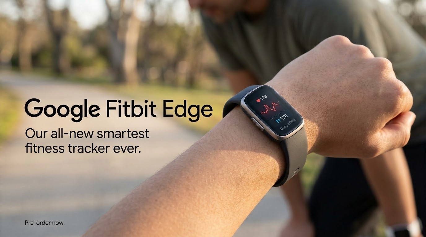 Google Fitbit Edge: The All-New Smartest Fitness Tracker Ever