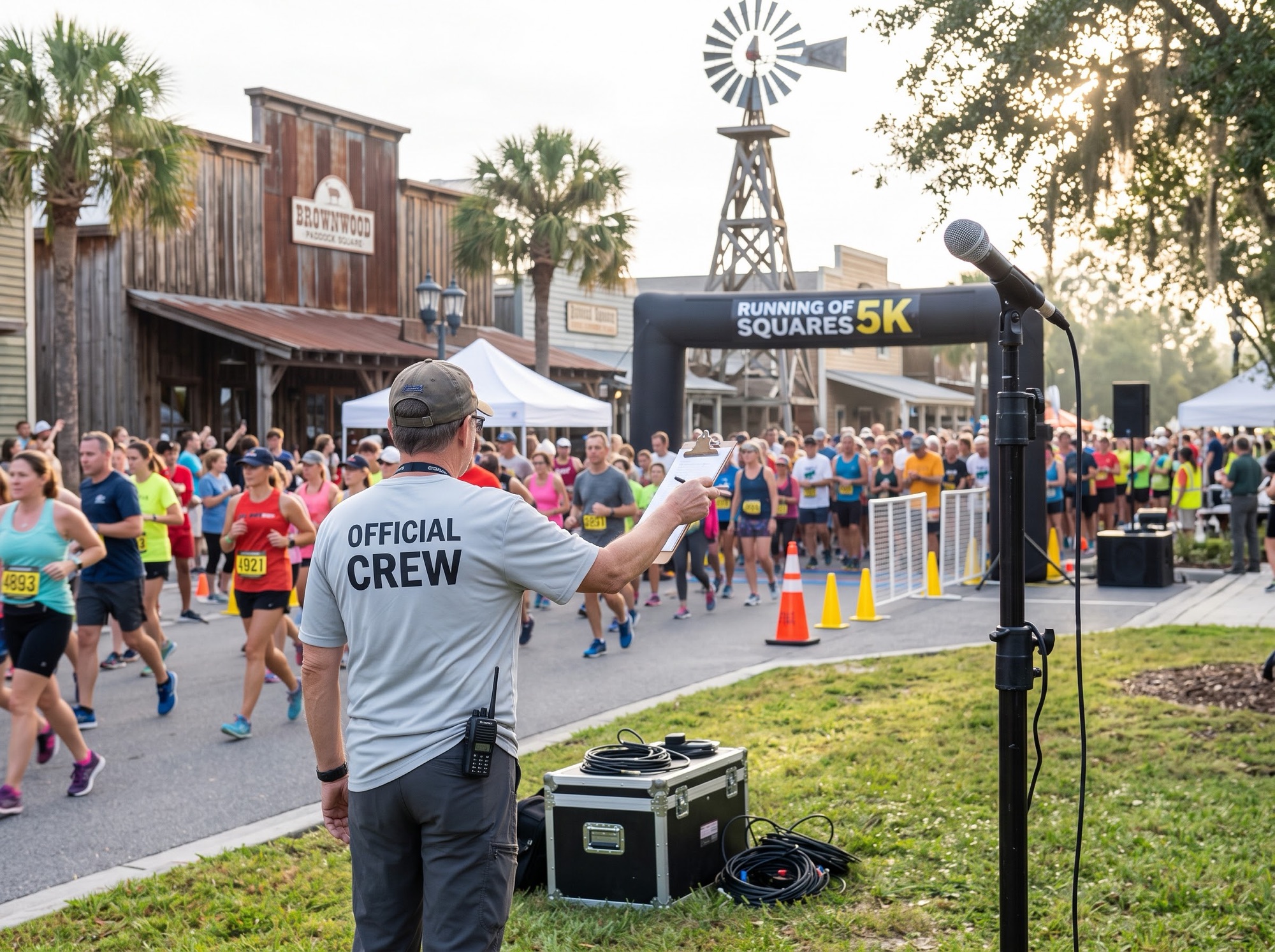 From the Clipboard Back to the Starting Line: Managing 1,200 Runners Today, Racing Tomorrow
