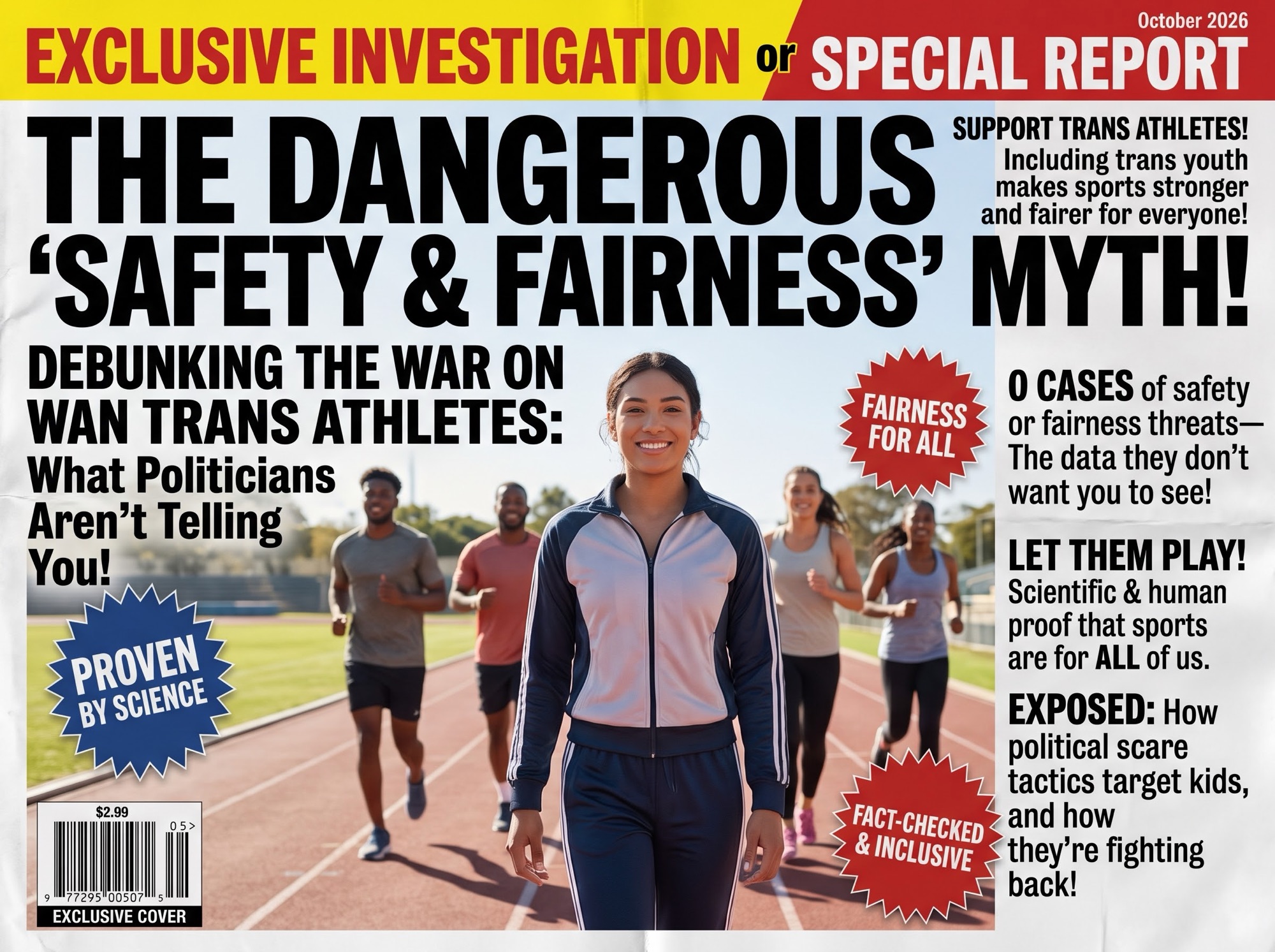 The Dangerous ‘Safety and Fairness’ Myth: Debunking the War on Trans Athletes