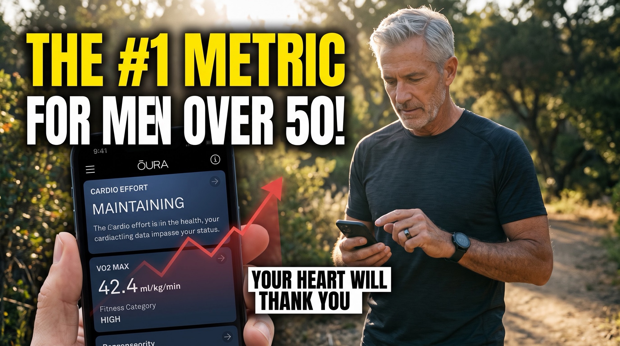 Stop Guessing Your Heart Health: Why Oura’s Cardio Effort & Automatic VO2 Max Are Game-Changers for Men Over 50