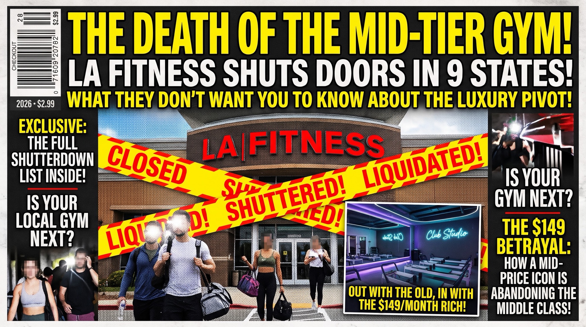 The Death of the “Big Box” Middle: Inside LA Fitness’s Strategic Retreat and High-Margin Pivot